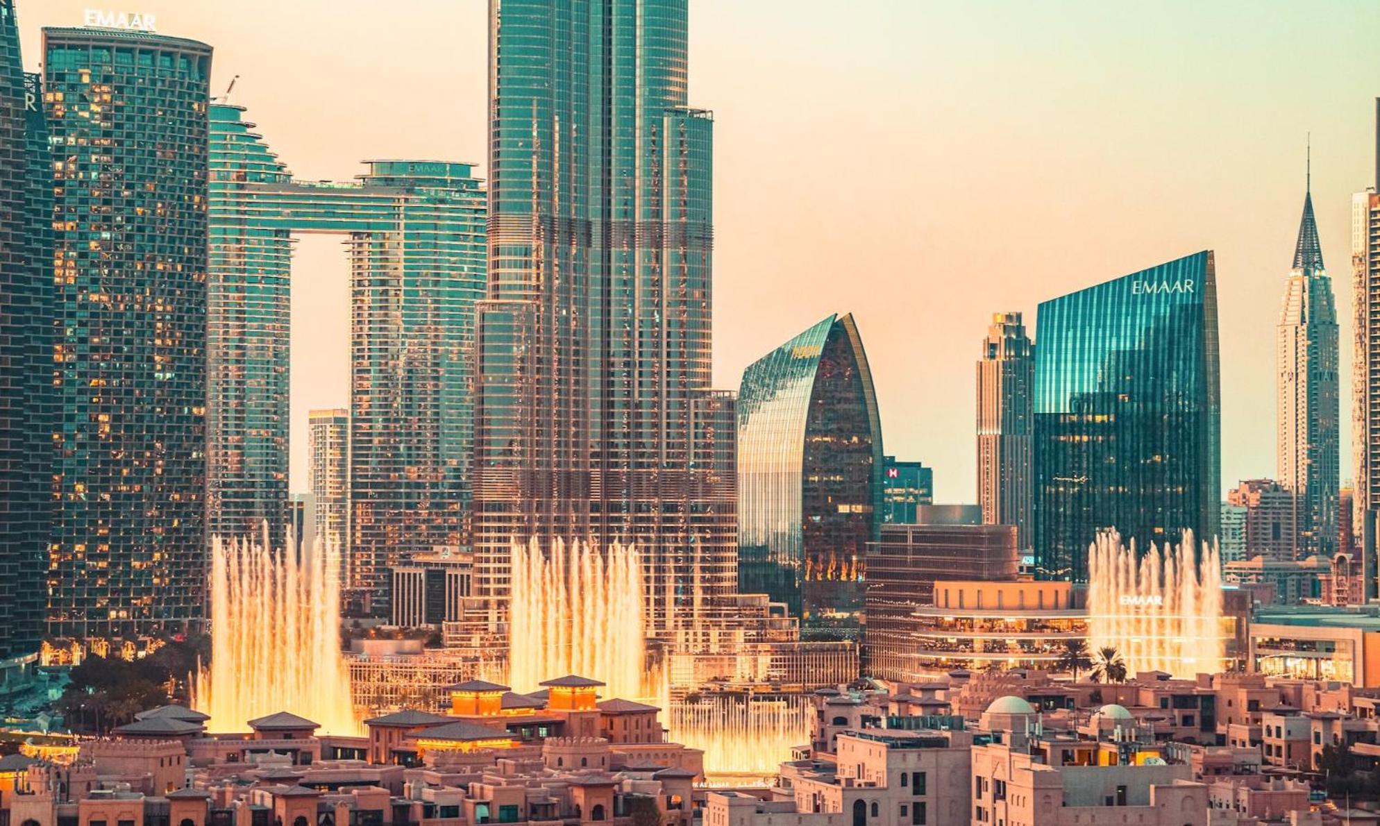 Elite Royal Apartment - Panoramic Full Burj Khalifa, Fountain & Skyline View - Baron Dubai Exterior foto