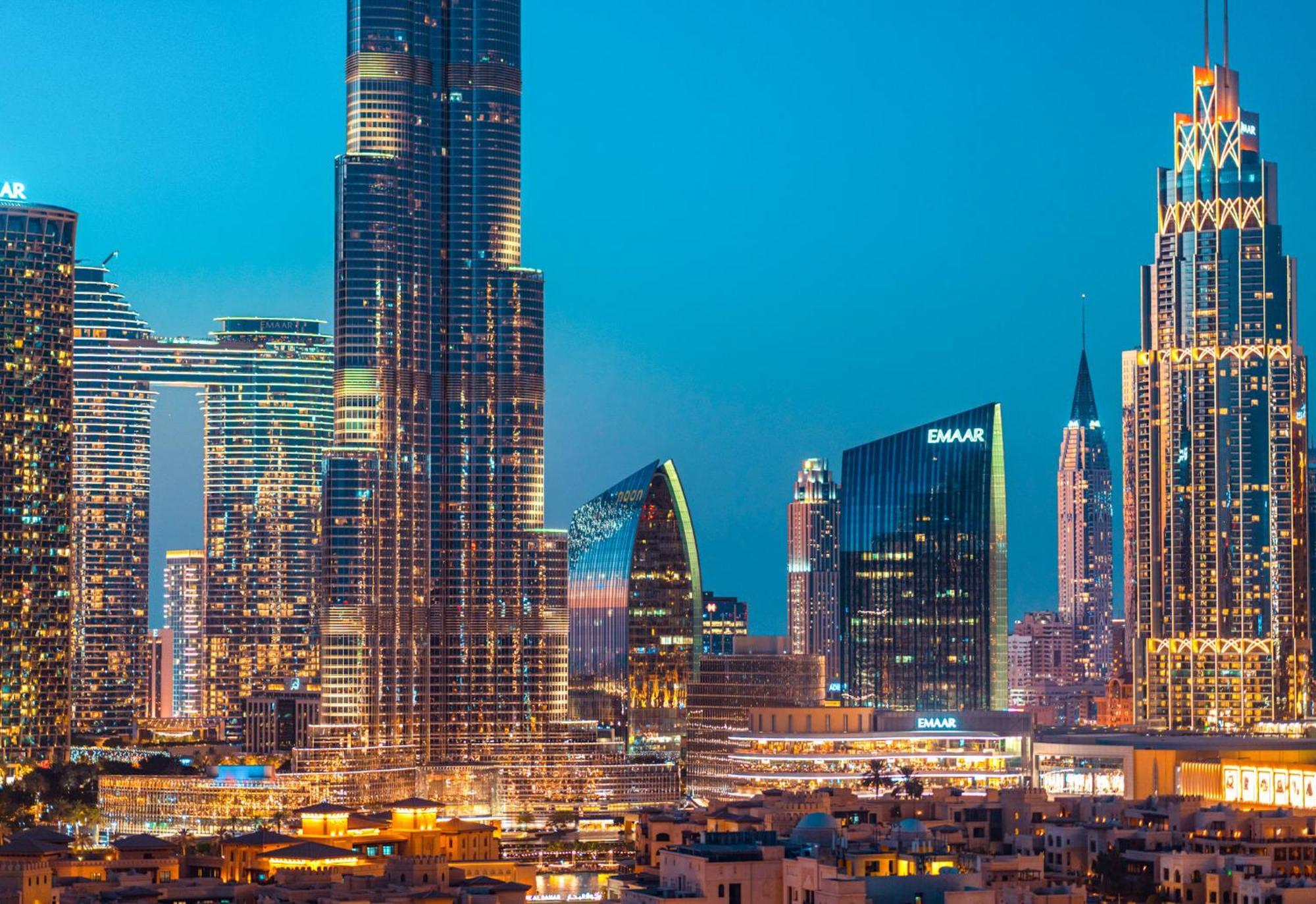 Elite Royal Apartment - Panoramic Full Burj Khalifa, Fountain & Skyline View - Baron Dubai Exterior foto